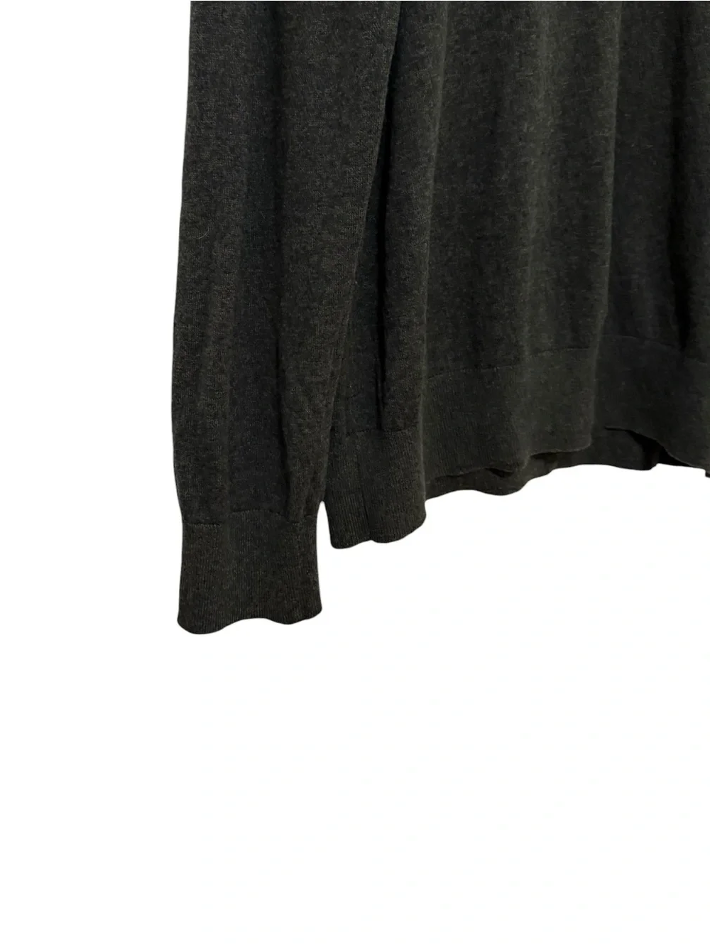 Banana Republic Luxery Blend Silk Cotton Cashmere V-Neck Sweater Men’s XL Green